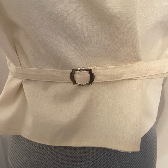 Cream Button-Up Vest - Picture 7 of 16